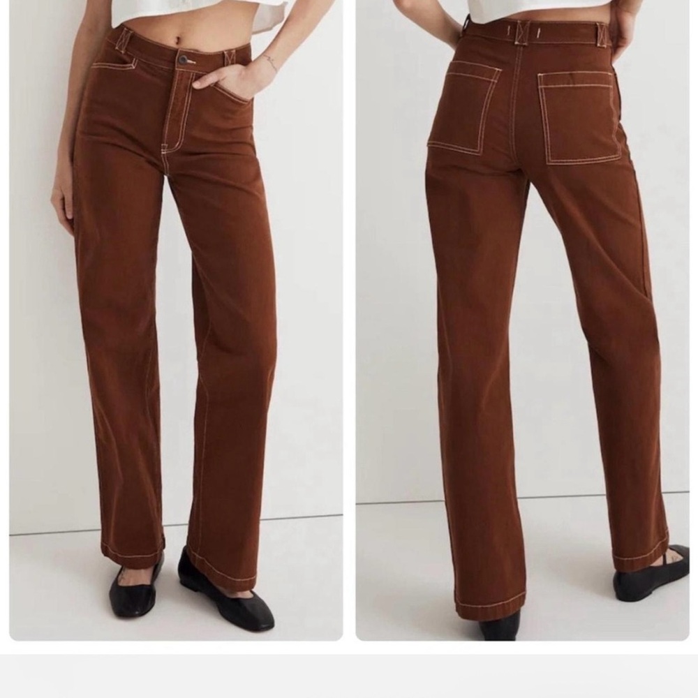 Madewell Emmett wide leg jeans